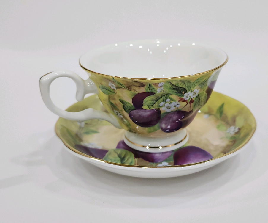 로얄스태포드 커피잔 찻잔. 이미지