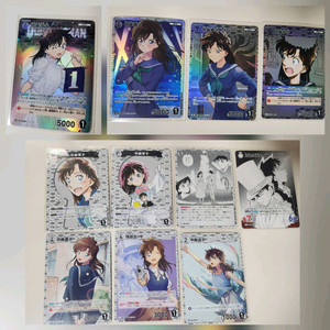 명탐정코난 tcg 카드 11매세트 나카모리 아오코 카드 이미지