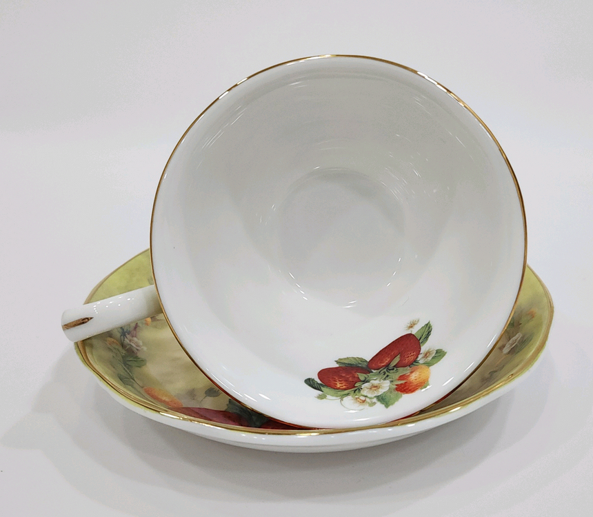 로얄스태포드 커피잔 찻잔. 이미지