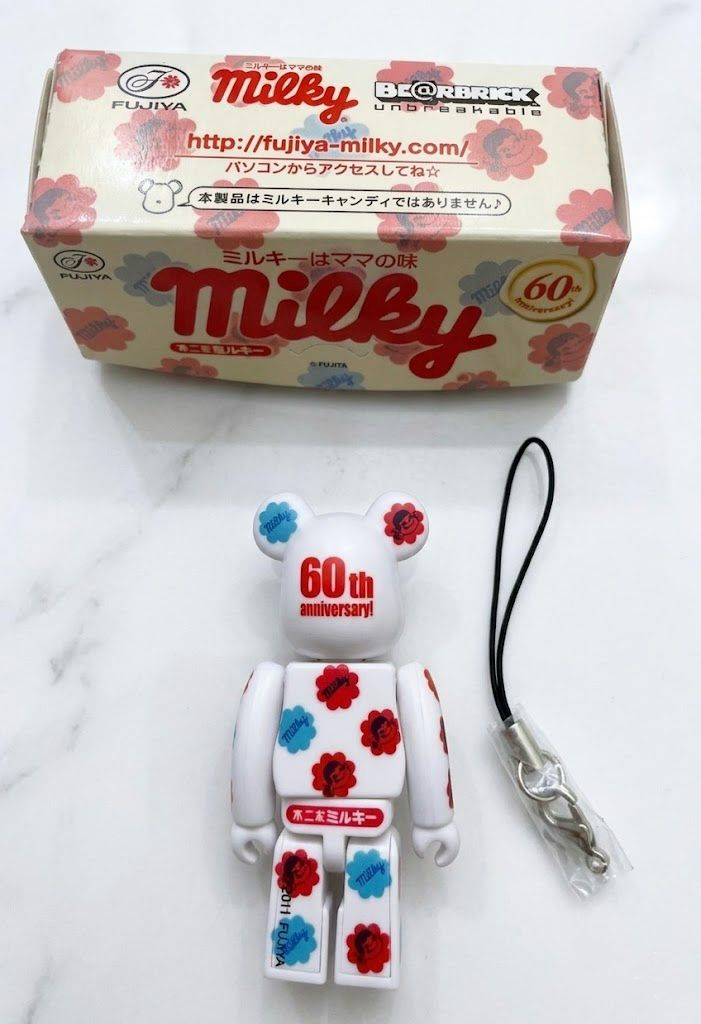 한정판 페코 밀키 베어브릭 100% 이미지