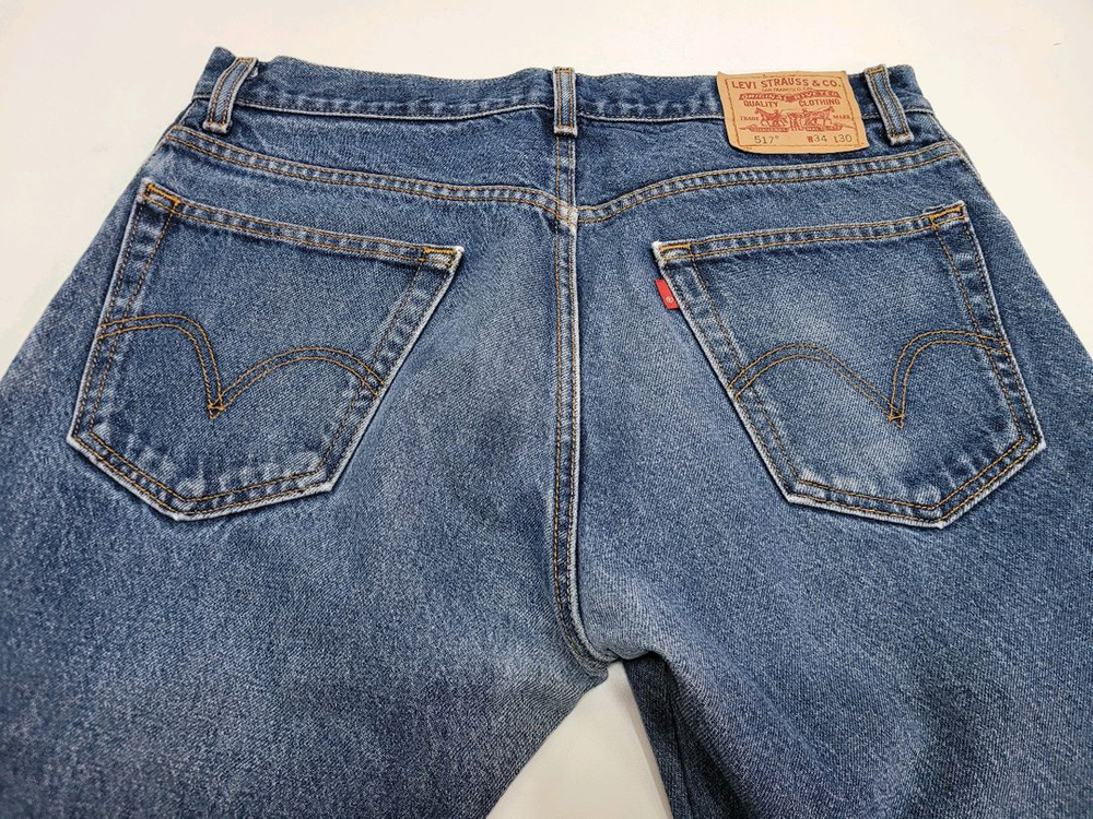 LEVIS 08S 리바이스 517 부츠컷 워싱 데님 청바지 / 남 34 이미지
