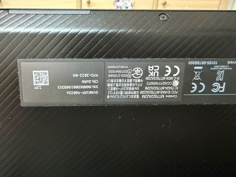 ASUS ROG Flow X16 GV601RM-M6022W 게이밍 노트북 16인치 이미지