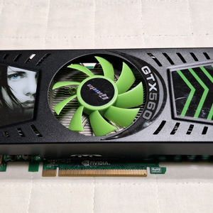 Giada GTX 560 엔비디아 그래픽카드 이미지