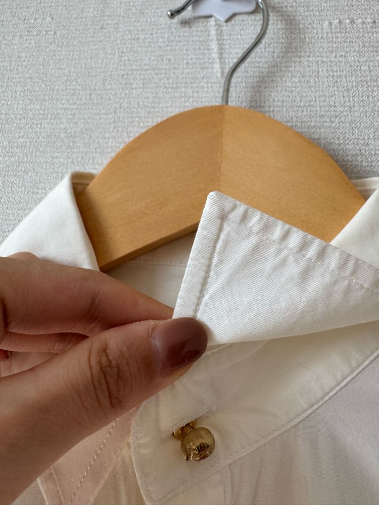 드라이 완료) 쟈딕앤볼테르 여성 코튼 화이트 셔츠 S 55 이미지