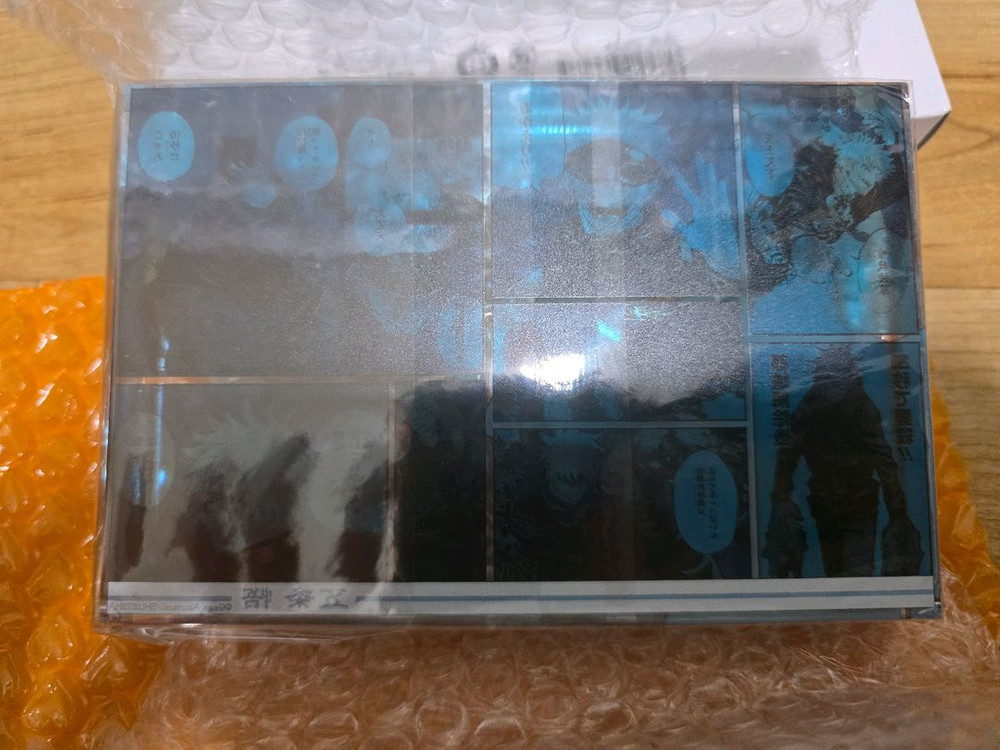 주술회전 점프샵 고죠 사토루 생일 아크릴 블럭 이미지