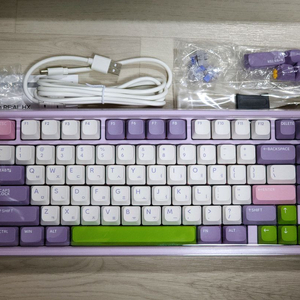 프리플로우 아콘 Re:Al HX 레이니 마카롱 청해축 저소음 무선 기계식 키보드 (텐키리스) 이미지