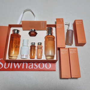 쇼핑백 포함) 설화수 자음생 2종세트 기초 화장품 선물세트 설화수 순행클렌징폼 이미지