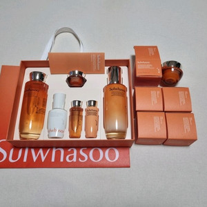 쇼핑백 포함) 설화수 자음생 2종세트 기초 화장품 선물세트 설화수 자음생크림 리치 이미지