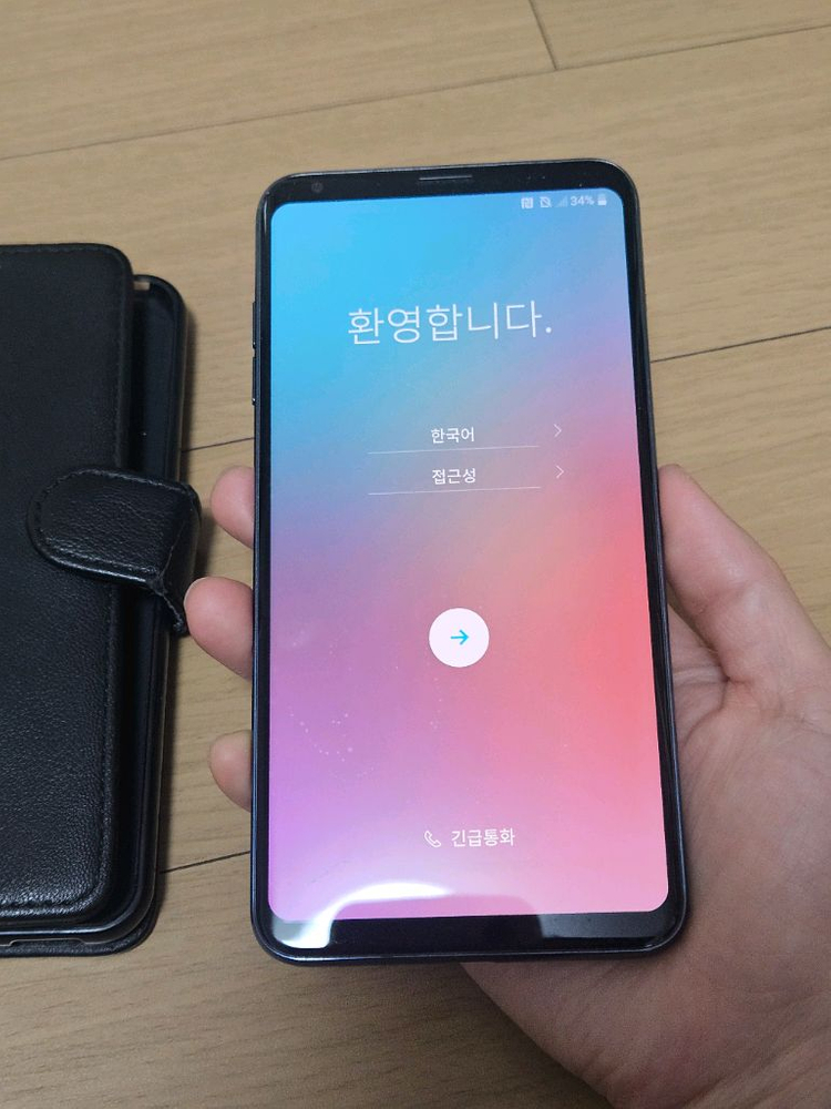 [상태 최상] LG V30 (음악감상용/서브폰 강력 추천) + 지갑 케이스 증정 이미지