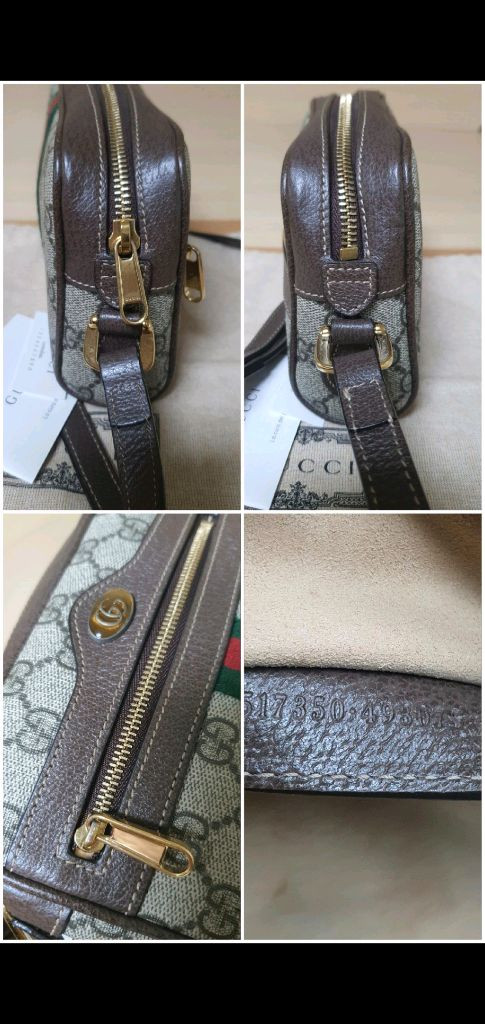 구찌 오피디아 크로스백/카메라백 미니 정품S급(감정O)프라다루이비통디올고야드샤넬셀린느보테가생로랑발렌시아가버버리가방 이미지