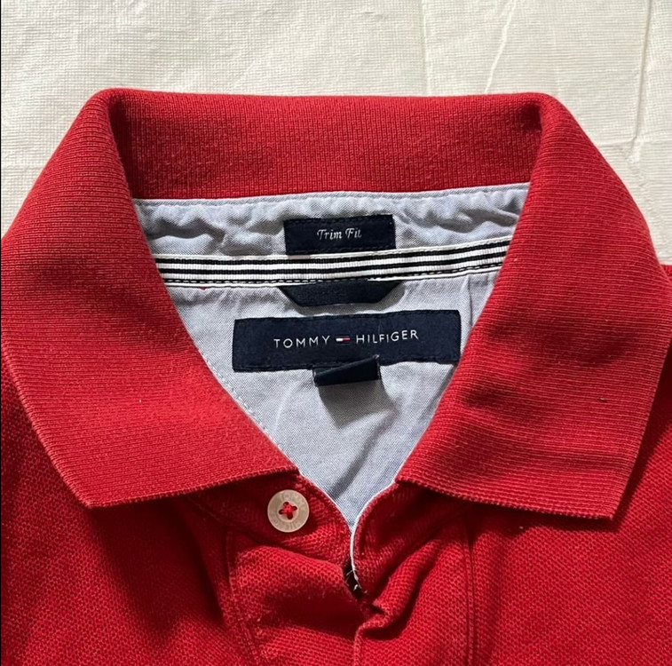 타미힐피거 반팔카라티 레드 M 이미지