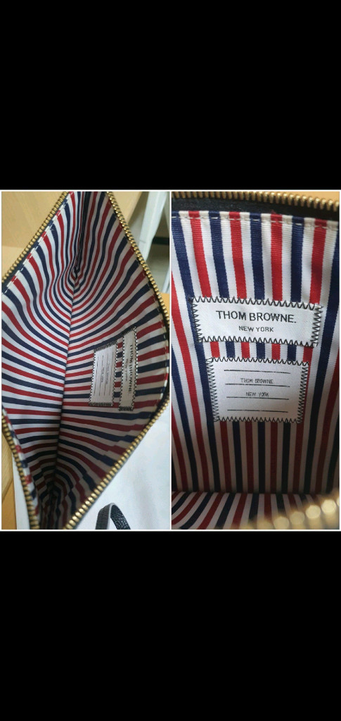 톰브라운 클러치백/파우치백 스몰 정품A급(감정O)구찌프라다루이비통디올고야드샤넬셀린느보테가생로랑발렌시아가버버리가방 이미지