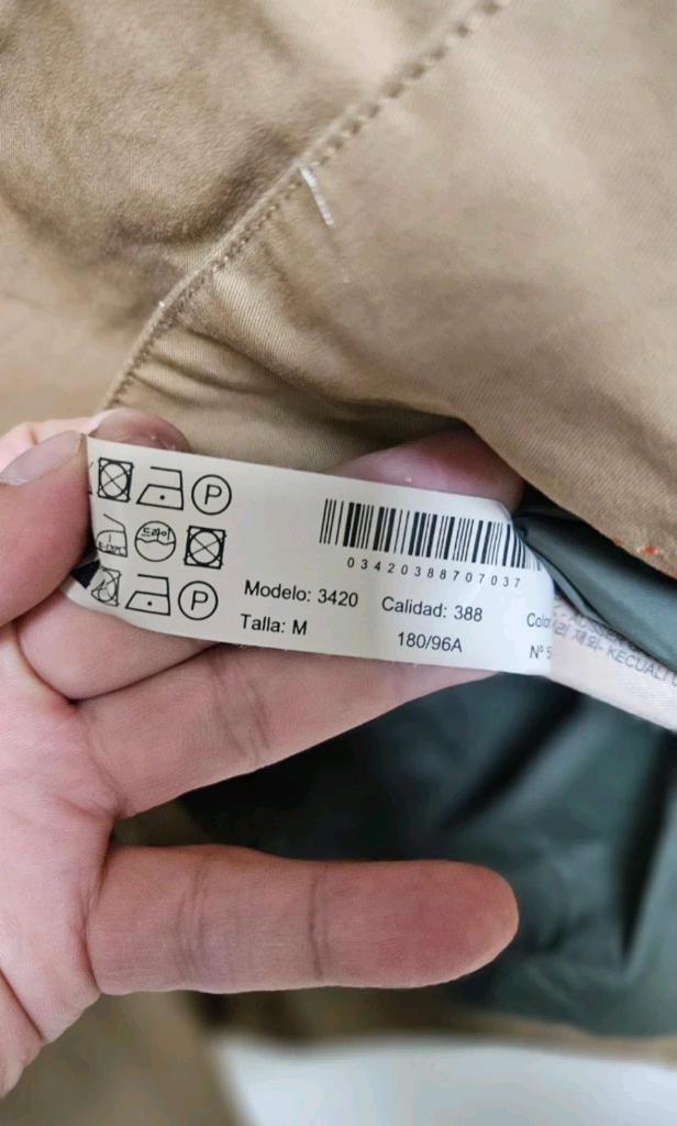 Massimo Dutti 남성 발마칸 코트 M 이미지