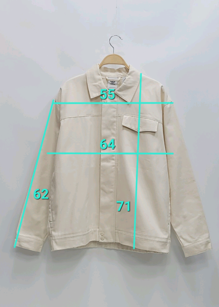 아디다스 22SS 오리지널 유니섹스 발렌타인데이 자켓 / M 오버핏 이미지