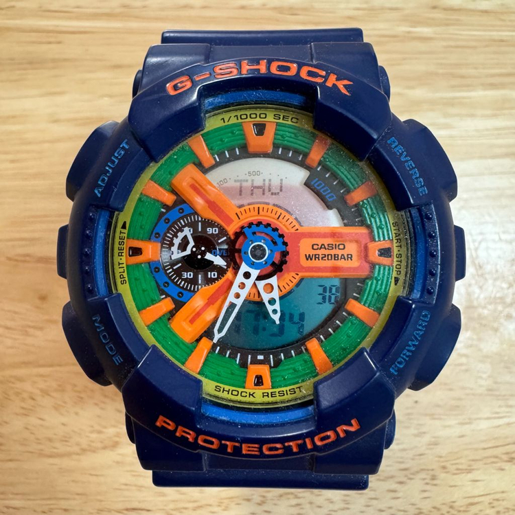 지샥 빅페이스 [GA-110] 크레이지 블루 (S급) 이미지