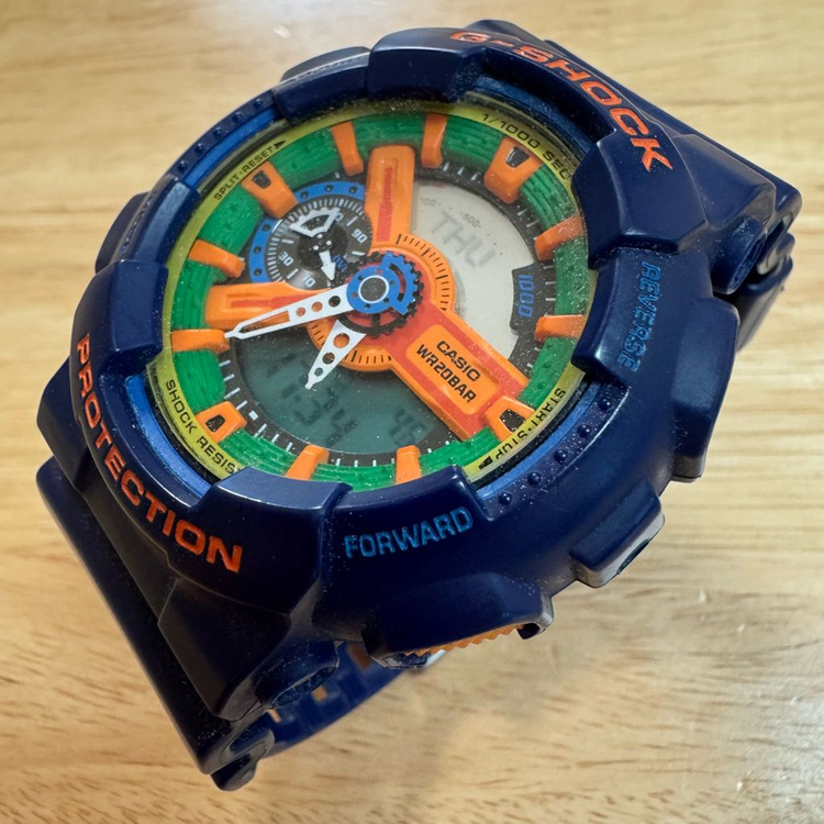 지샥 빅페이스 [GA-110] 크레이지 블루 (S급) 이미지