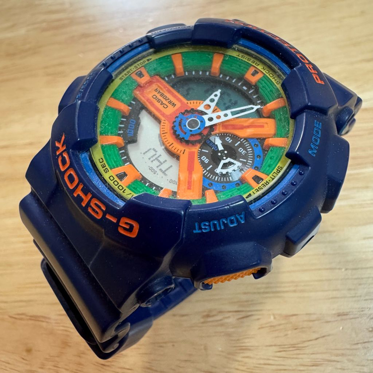 지샥 빅페이스 [GA-110] 크레이지 블루 (S급) 이미지