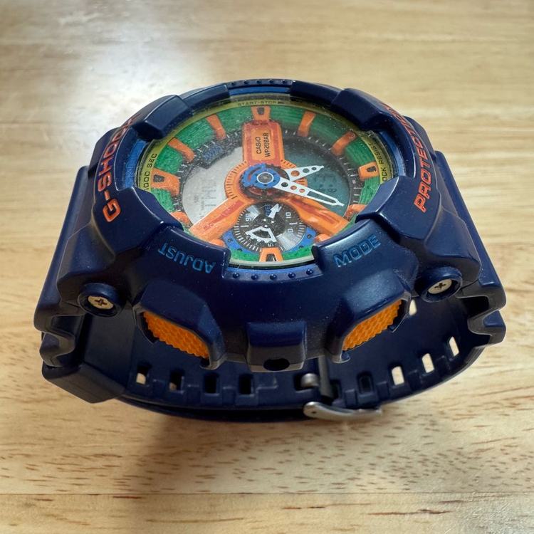 지샥 빅페이스 [GA-110] 크레이지 블루 (S급) 이미지