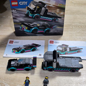 (중고) 레고 시티 60406 레이스카와 자동차 운반트럭 이미지