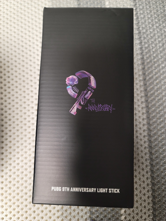 배틀그라운드 9주년 2000G코인&박스,응원봉,치킨스트레스볼,키링,스티커 이미지