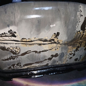 택포가 / 수석 / 초화석 / 돌맹이 / 어이없는 선물 / 예쁜쓰레기 / [받침대 포함 가로25, 세로6, 높이16 이미지