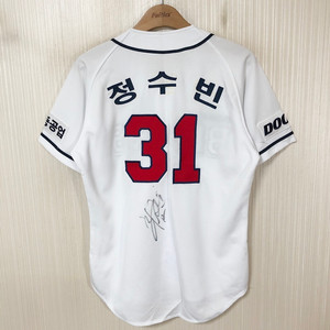 KBO 위팬 두산베어스 홈유니폼/져지 90 #31 정수빈 이미지