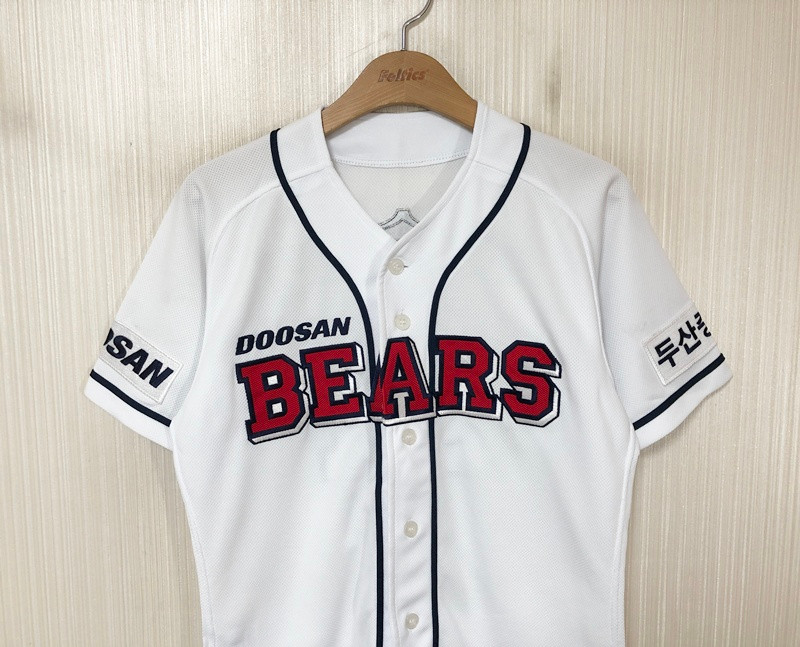 KBO 위팬 두산베어스 홈유니폼/져지 90 #31 정수빈 이미지