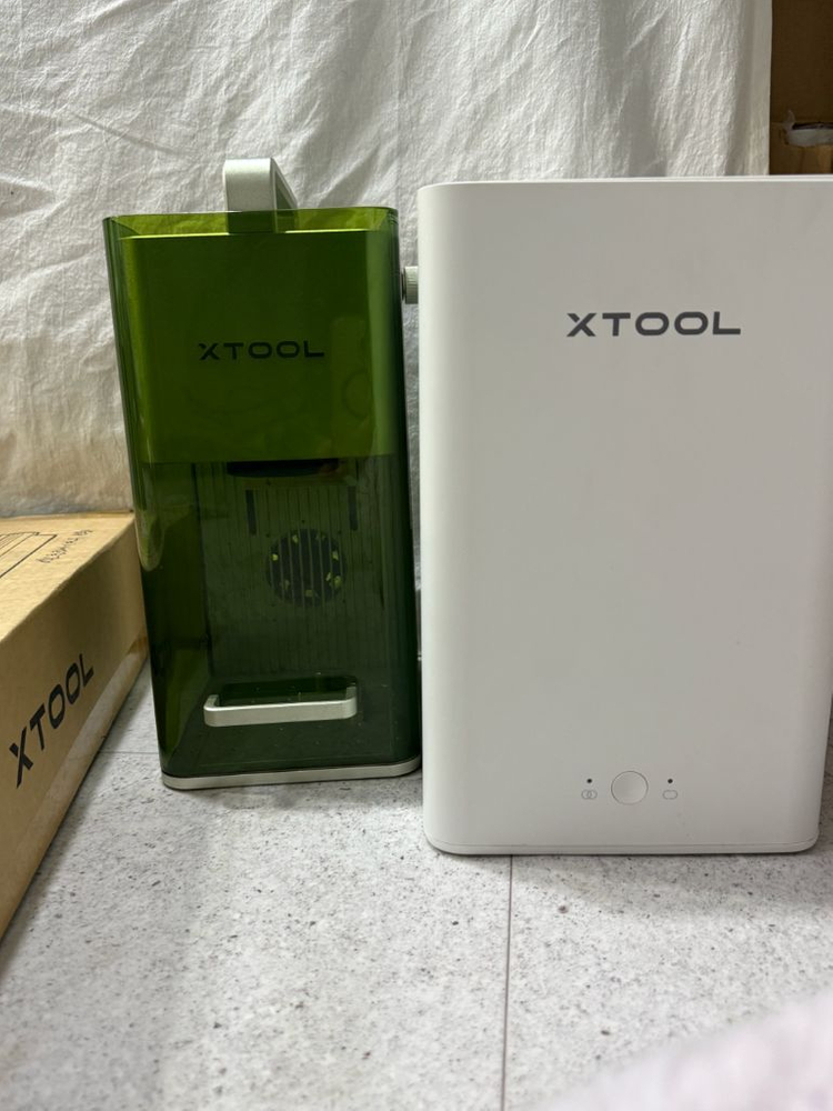 엑스툴 xTool F1 레이저 각인기 + 집진기 + 익스텐션 세트 판매 이미지