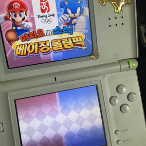 닌텐도 ds 마리오와 소닉 베이징올림픽 칩 이미지