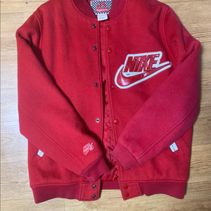 슈프림 나이키 슈나장 바시티 자켓 점퍼 스타장 이미지