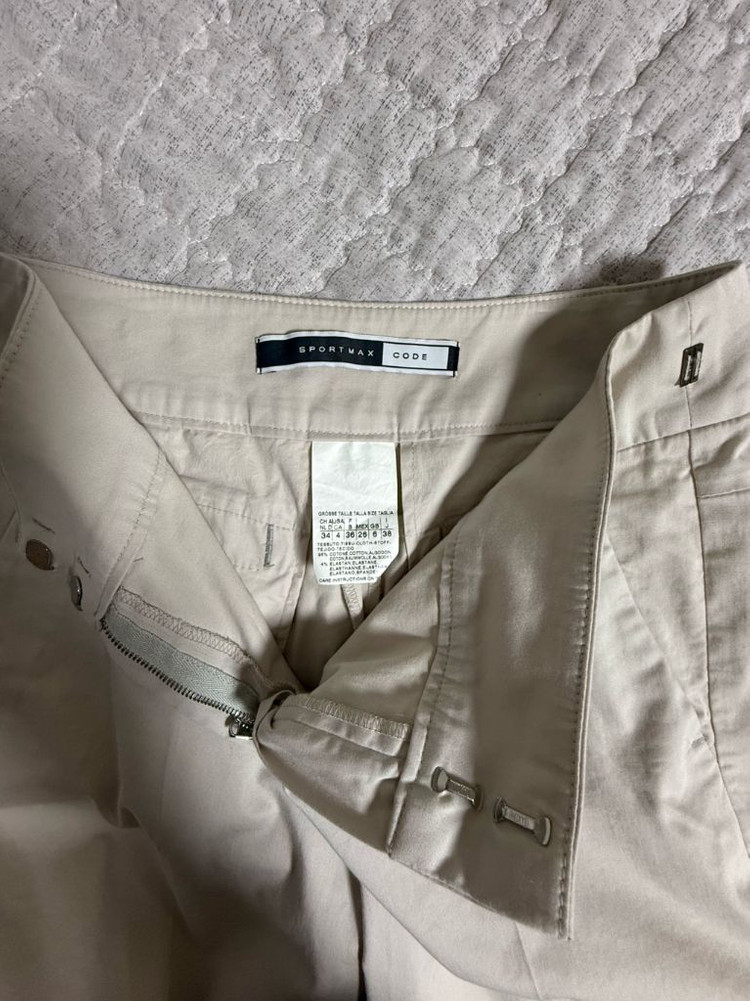 SPORTMAX CODE 베이지 반바지 38 이미지