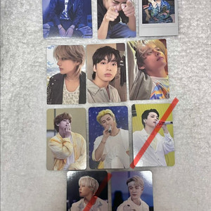 방탄소년단 방탄 뷔 정국 슈가 진 알엠 지민 제이홉 포토카드 포카 이미지