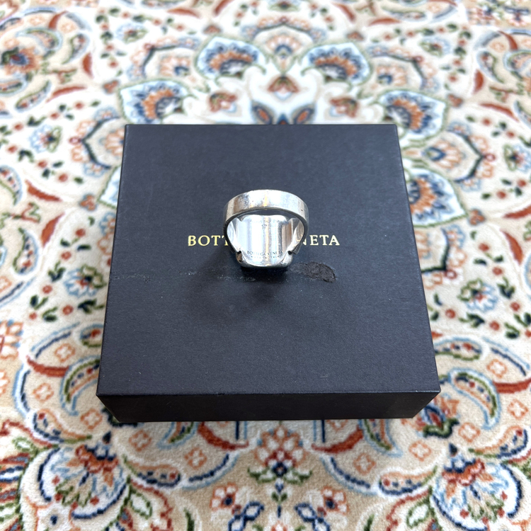 보테가베네타 남녀공용 풀패키지 실버 은 에센셜 링반지 17호 이미지