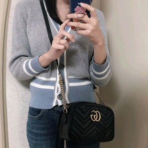 구찌 마몬트 마틀라세 스몰 크로스백 새상품급 정품(감정O)프라다루이비통디올고야드샤넬셀린느보테가생로랑발렌시아가가방 이미지