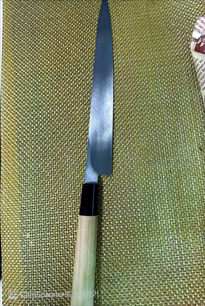 탄소강사시미240mm좌수용 이미지