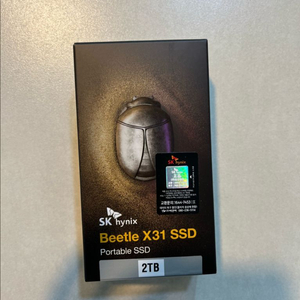 sk 하이닉스 외장하드 SSD Beetle X31 2TB 이미지