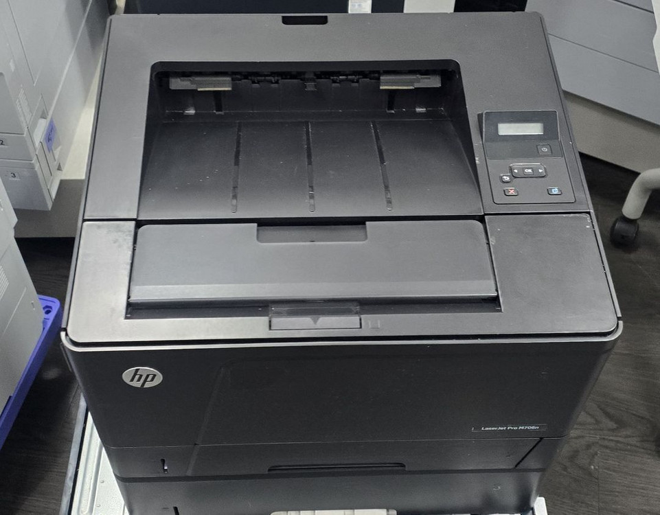 A3흑백레이저 프린터 HP M706n 이단급지함 포함 이미지