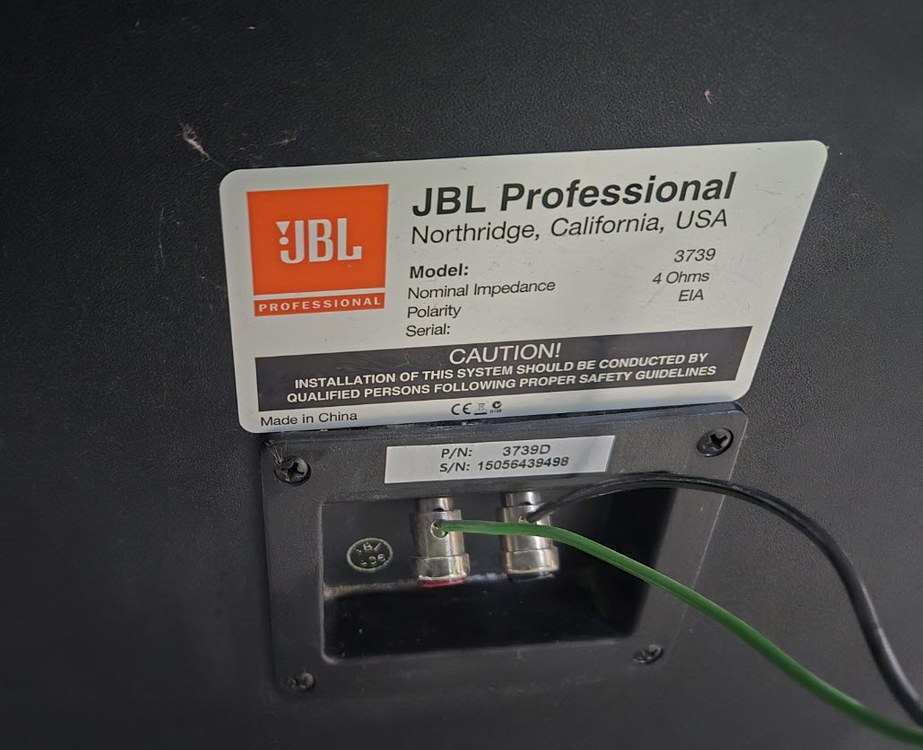 (무료배송)JBL 대형 스피커 JBL 3730-M/HF 이미지