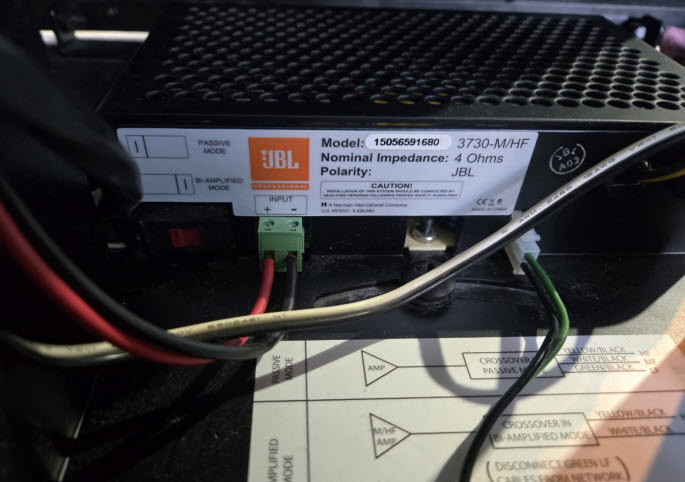 (무료배송)JBL 대형 스피커 JBL 3730-M/HF 이미지