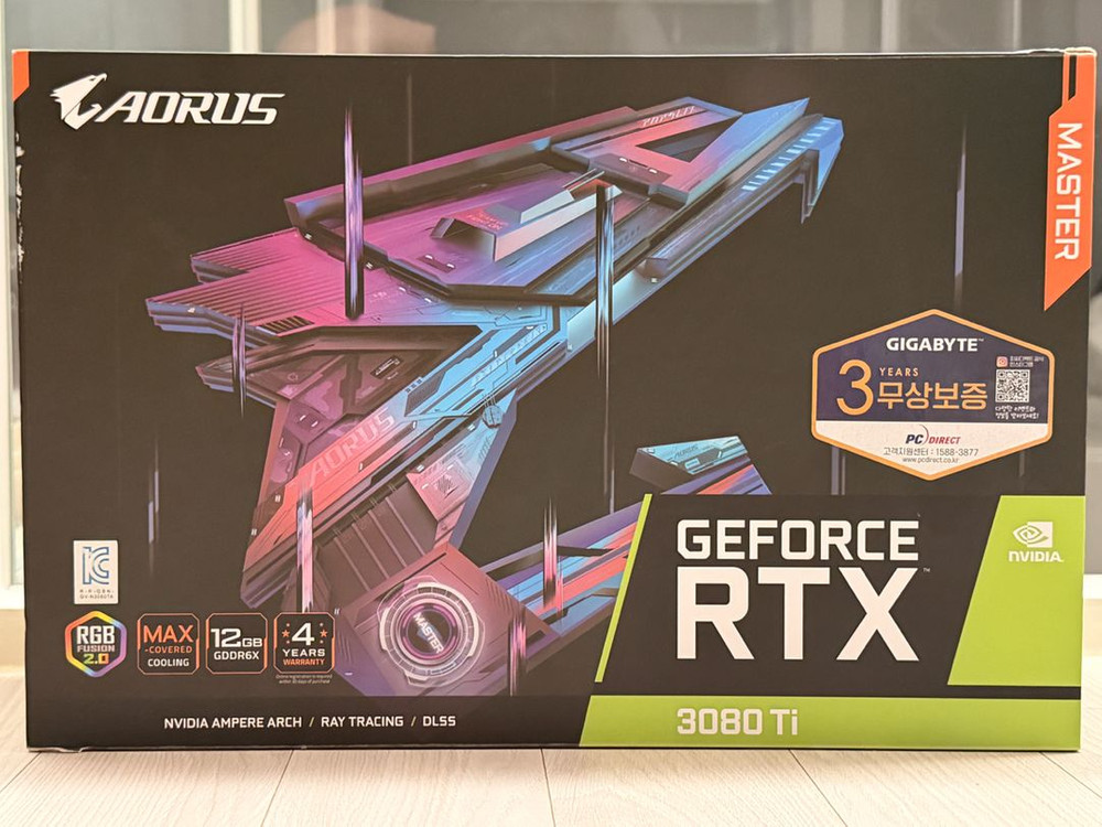 어로스마스터 3080 ti 이미지