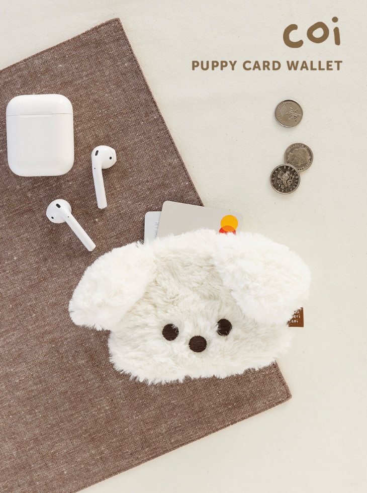 귀여운 Coi 강아지 지갑 (16000원 구매, 새상품) 이미지