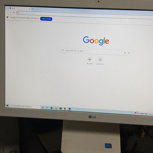 엘지 22인치 일체형 PC LG22V24 PC N2930 4G SSD 120 인강 일체형PC 저렴히 9만원에 판매 이미지