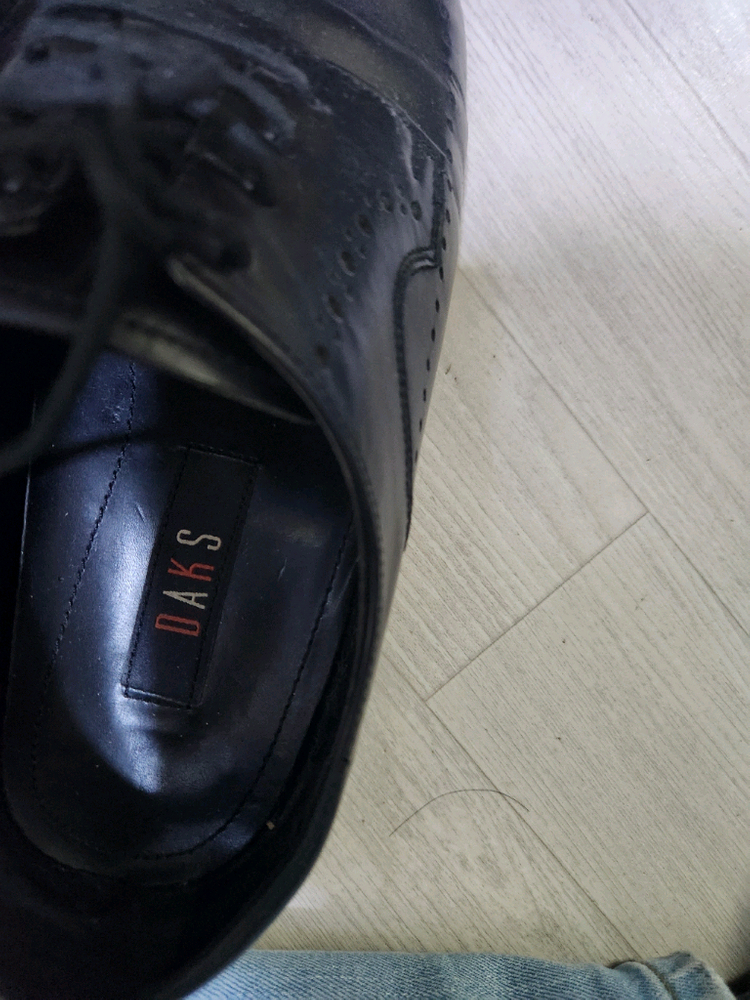 남성 정장구두 닥스 이미지