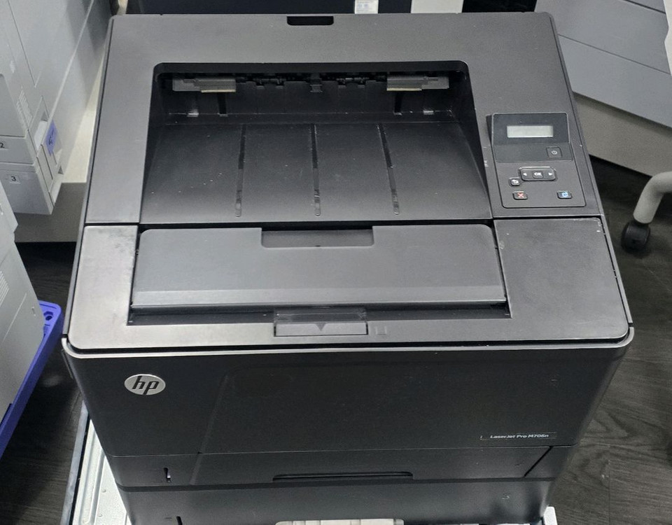 A3흑백 레이저프린터 HP706N 추가용지함포함 이미지