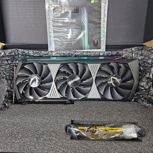 조택 RTX 3080 10GB AMP Holo LHR 그래픽카드 팝니다. 이미지