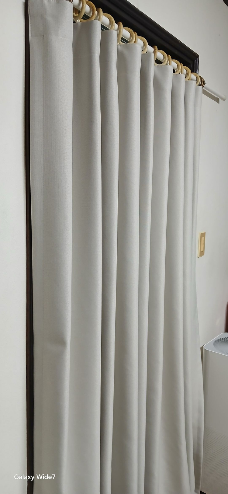 암막커텐(350cm/230cm/2/거의새것) 이미지