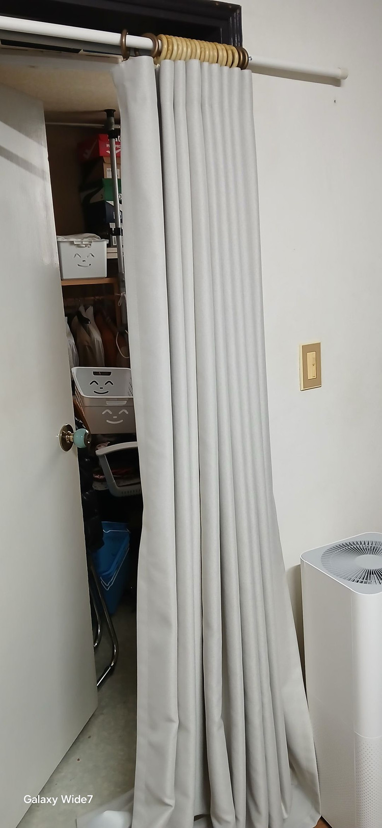 암막커텐(350cm/230cm/2/거의새것) 이미지