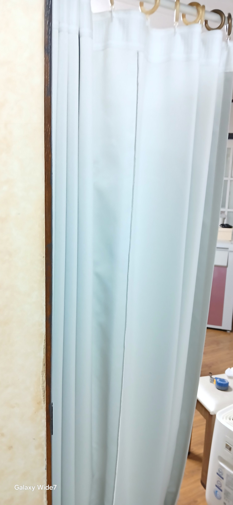 암막커텐(350cm/230cm/2/거의새것) 이미지