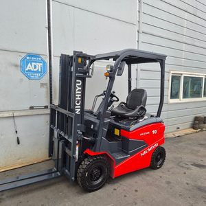 니찌유 전동지게차 1.0톤 타이어 신품 장착 4300시간 2020년식 FB10-80 이미지