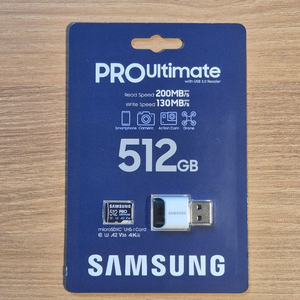 PRO Ultimate 마이크로SD카드 512GB 새제품 이미지